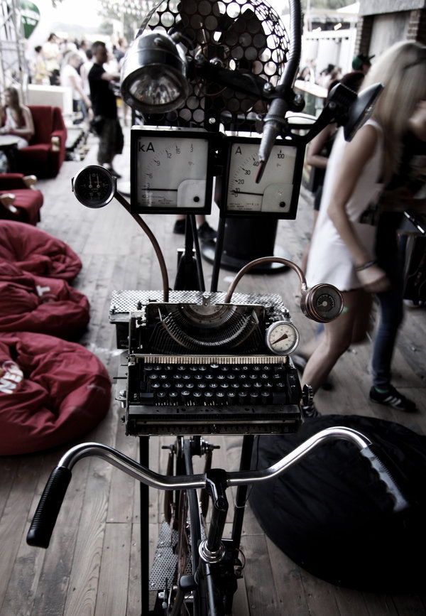 typewriter bike